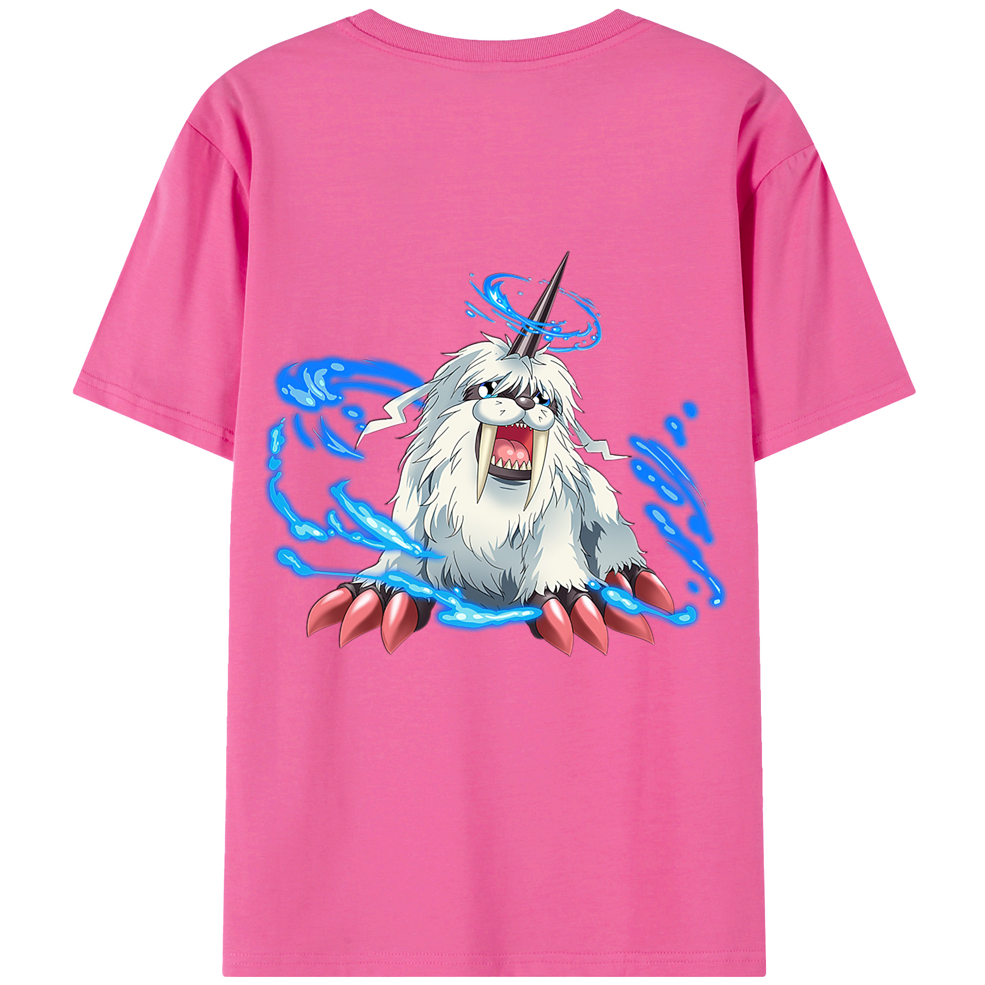 （画像用） Digimon デジタルモンスター/デジモン レディース半袖Tシャツ(バックプリント)